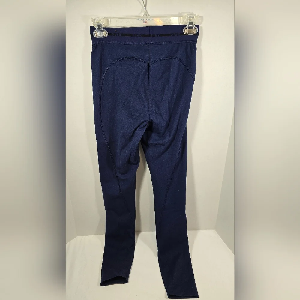 Victoria’s Secret PINK Active Leggings Women's Small Regular Navy Blue NWOT - Picture 3 of 10